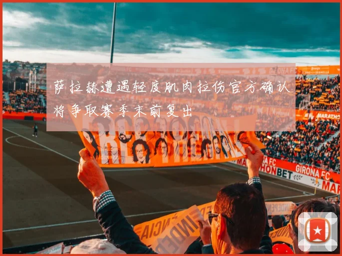 萨拉赫遭遇轻度肌肉拉伤官方确认将争取赛季末前复出